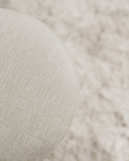 Leucadia in Eleuthera Small Round Ottoman